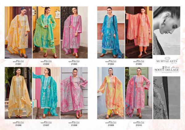 Mumtaz Sooti Dhaage Stylish Designer Dress Material Collection